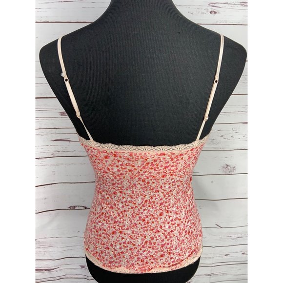 Vtg Express Y2K Black Floral Mesh Lace Top Womens Fairy Grunge Shirt Sz M - Picture 3 of 6